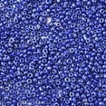 thumbnail image 4 of 1Pound Glass Seed Beads Opaque Colors Lustered Round Blue 3mm Hole: 1mm about 10000pcs/pound, 4 of 4