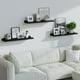 thumbnail image 1 of Estante, repisa, organizador colgante de pared, separador flotante, diseño minimalista moderno, estructura metálica, altura ajustable, ideal para baño, cocina y sala de estar, gran, 1 of 8