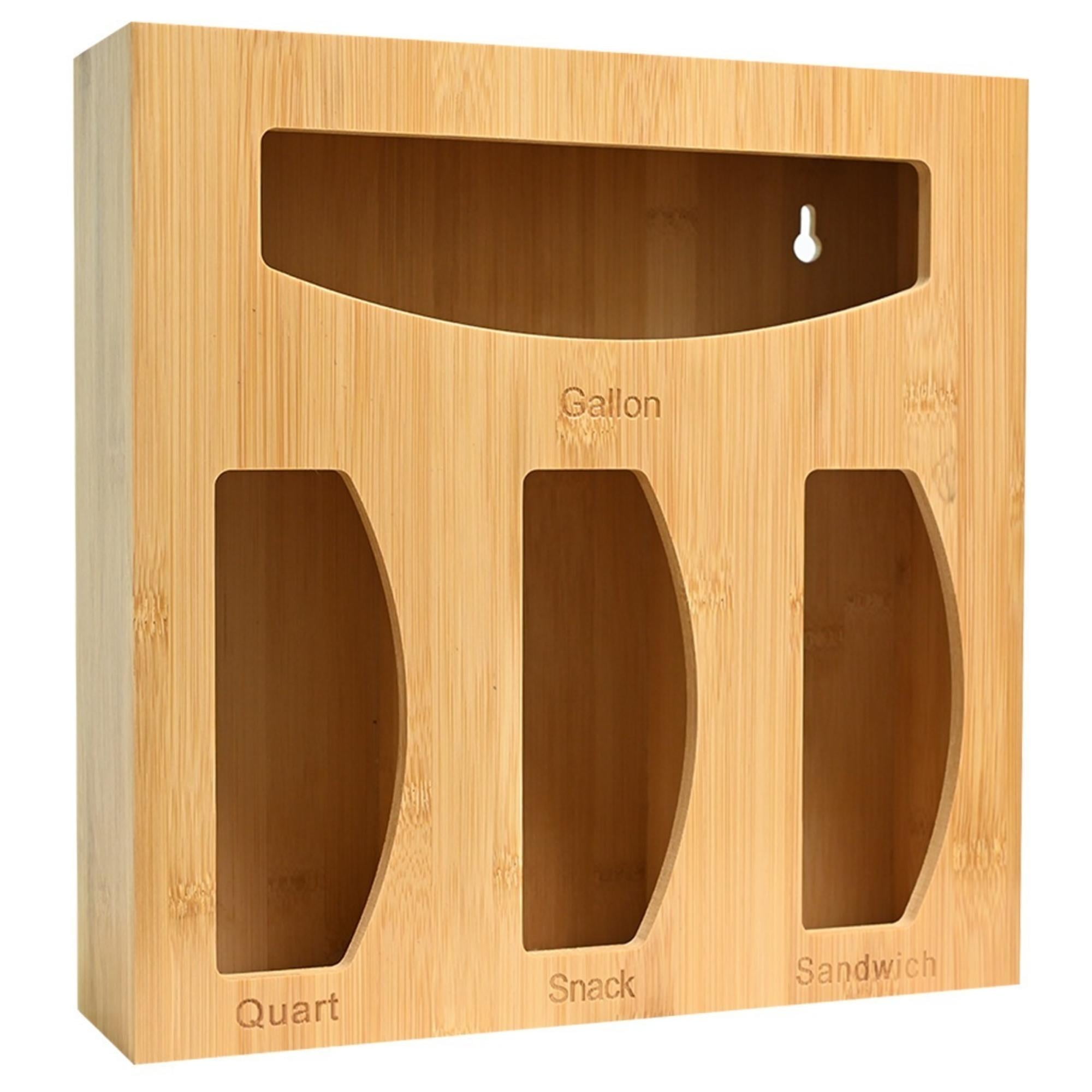 Nisorpa Ziplock Bag Storage Organizer for Kitchen Drawer & Wrap