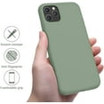 thumbnail image 5 of iPhone 11 Pro Max Case,Ultra Slim Fit iPhone Case Liquid Silicone Gel Cover with Full Body Protection Anti-Scratch Shockproof Case Compatible with iPhone 11 Pro Max (Calke Green), 5 of 15