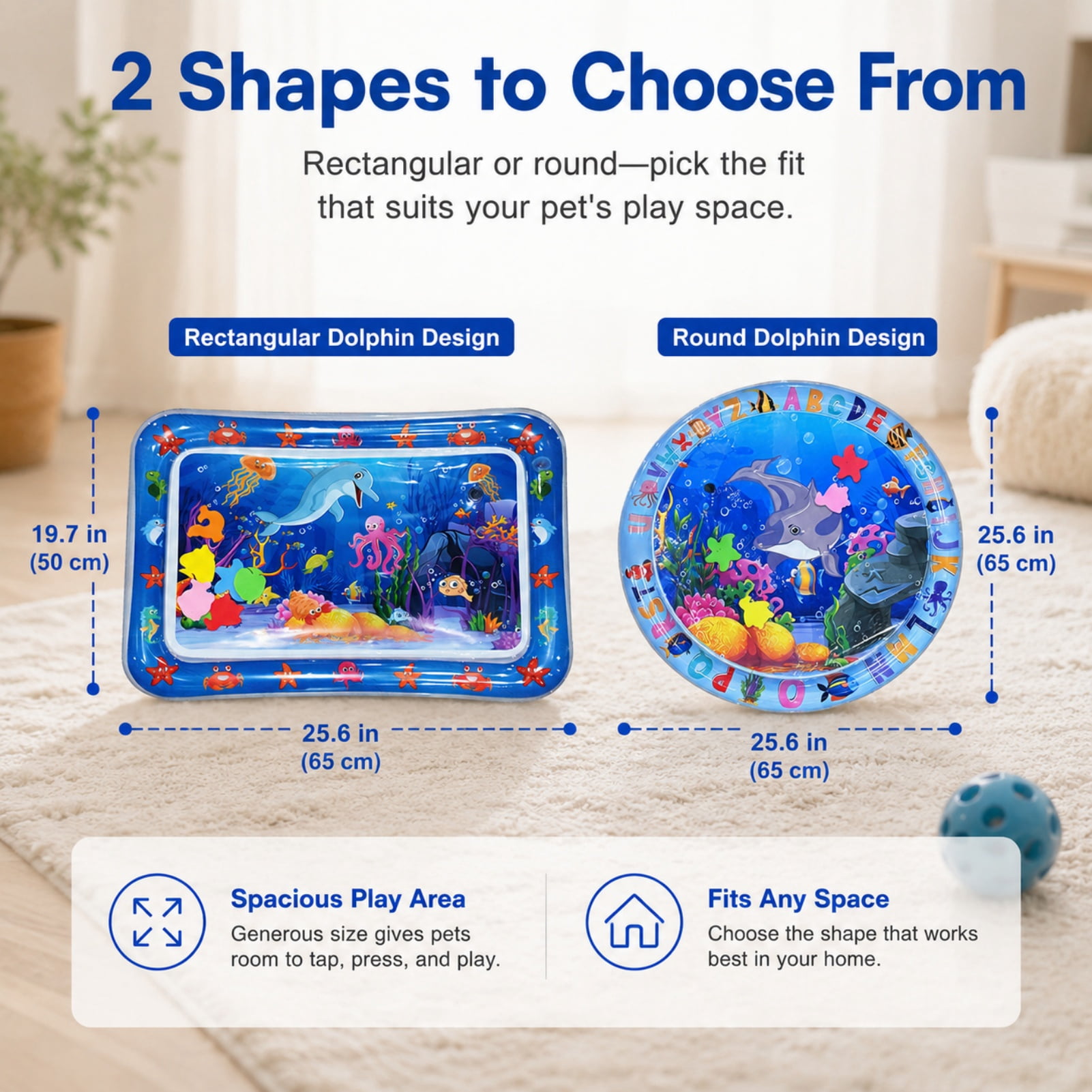 Aquameow Water Cat Toy, Aquameow Cat Toy, Durable Pvc Material with Interactive Flowing Design, Dual-Chamber Air-Water Structure with Easy Assembly, Collapsible Design, Ideal for Cats