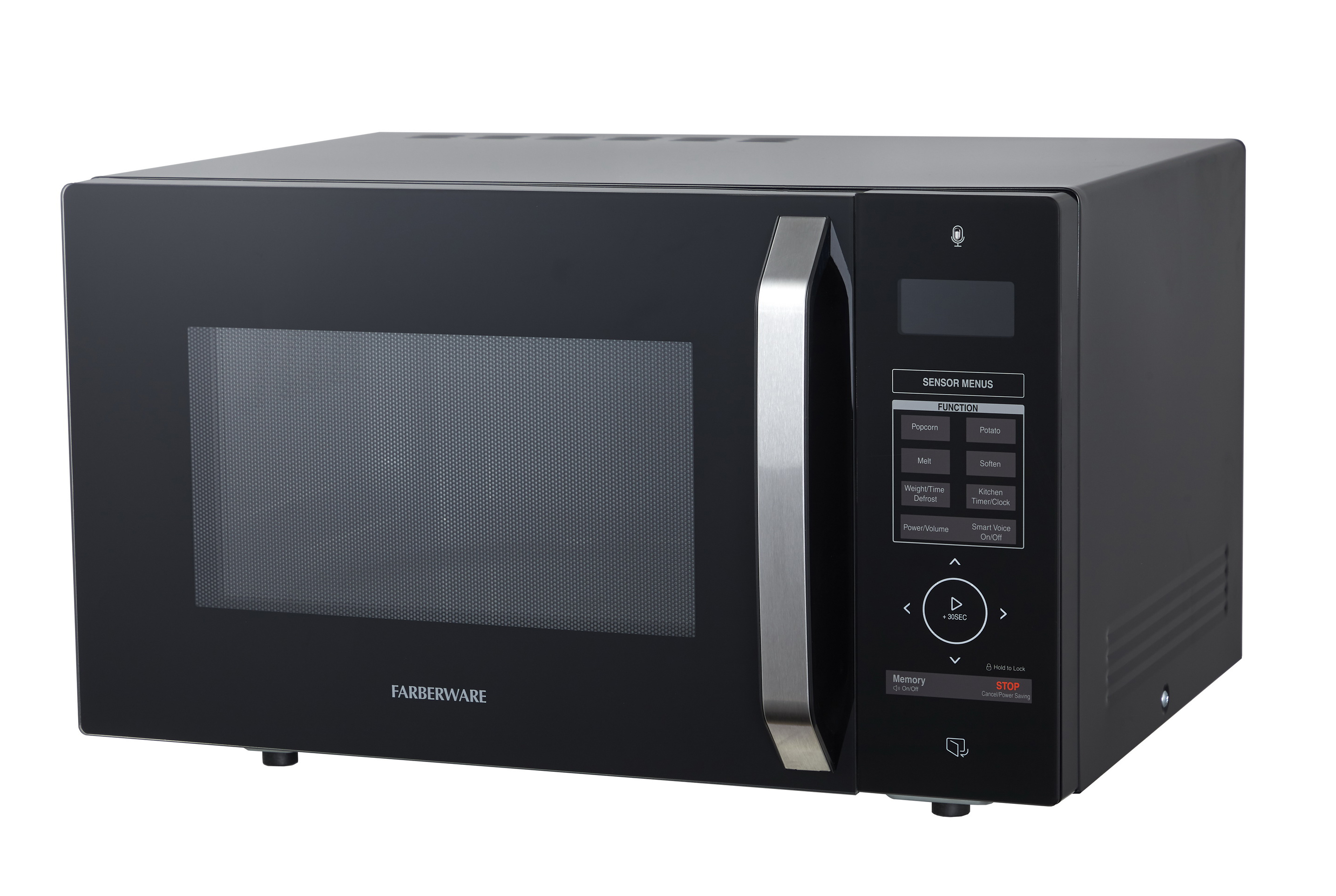 Farbeware 00622356537216 1.1 Cu. Ft. Smart Voice Activated Microwave - image 4 of 7
