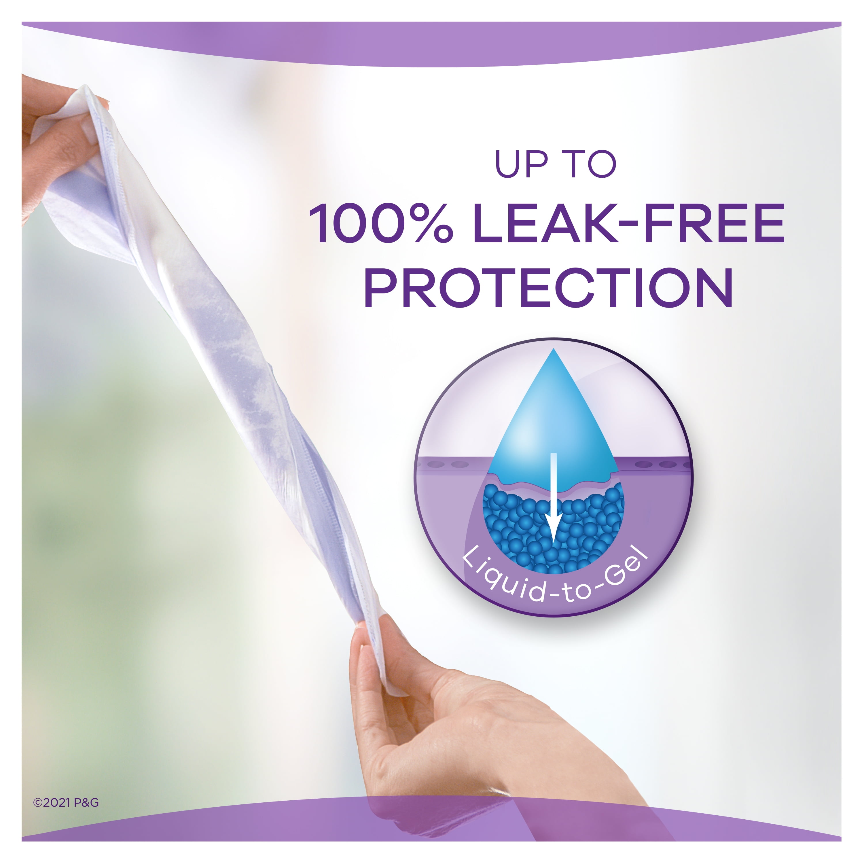 Always Discreet Heavy Absorbency Incontinence Pads, Long Length, 117 ct