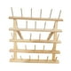 thumbnail image 4 of Soporte para estante de hilo de coser Organizador de hilo de coser de madera para organizar el hilo 28 carretes 40cmx39cm, 4 of 9
