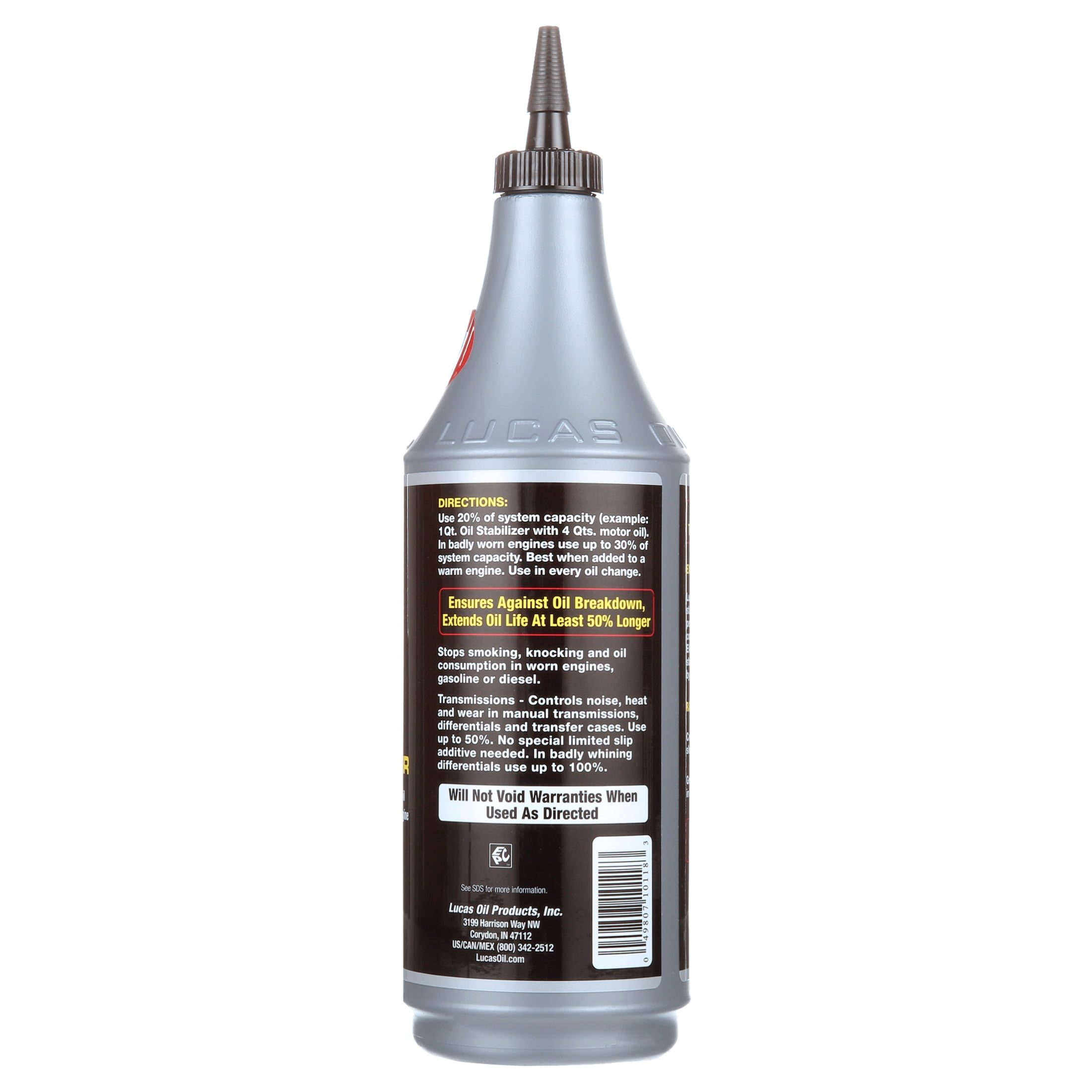 Free Shipping! Lucas Oil High Mileage Oil Stabilizer 1 qt