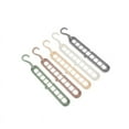 thumbnail image 3 of 1 percha mágica para ahorrar espacio, organizador de armario inteligente multifuncional, percha en cascada para ropa de armario de primera calidad, 9 ranuras, diseño innovador para ropa pesada,, 3 of 5