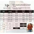 thumbnail image 3 of Mengpipi Womens Plus Size V-Neck Ribbed Knit Top Casual Loose Fit Half Sleeve T-Shirt 1X-5X, 3 of 7