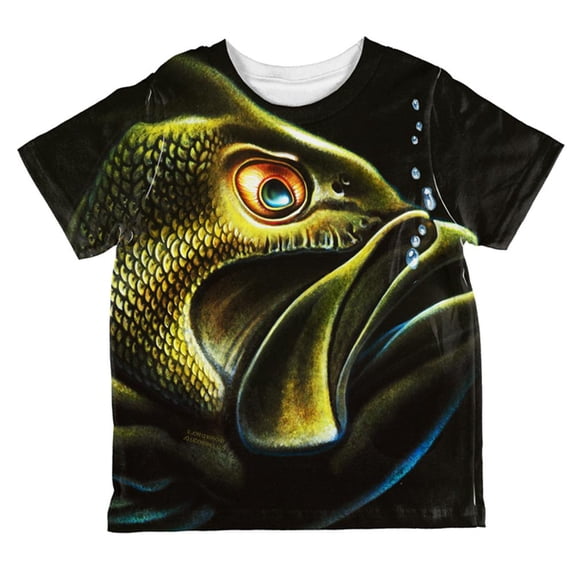 Bass Master All Over Toddler T Shirt Multi 2T