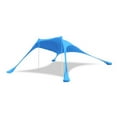 thumbnail image 3 of Skybed Water Resistant 7" x 7" Beach Tent, Hawaiian Blue, 3 of 11