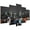 Black, variant on RZDLIZJ New York Brooklyn Bridge Canvas Wall Art Night View 5 Panels Modern Landscape Artwork Canvas Prints Abstract Pictures to Photo Canvas Wall Decor for Home & Office Decorations