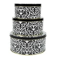 thumbnail image 2 of Black Duck StarPack Nesting Tins Red Tinplate Durable Food Storage Cookie Container, 3 Count, 2 of 3