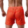 thumbnail image 4 of Diufon Men's Athletic Shorts Drawstring Waisted Outdoor Sport Shorts Spring Summer Hiking Shorts with Pockets, 4 of 5
