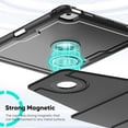 thumbnail image 2 of FJLBDE Case for iPad Air 13 Inch M3 2025 / M2 2024 12.9 inch (3rd/4th Gen), 360 Rotating Stand iPad Protective Case Cover with Auto Wake/Sleep, Black, 2 of 7