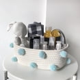 thumbnail image 5 of Special Offer! Set Of 3 Decorative Soft Woven Cotton Rope Desk Top Room Basket Storage Box For Snacks, Keys, Sundries, Cosmetics, Toys Small Items, 5 of 5