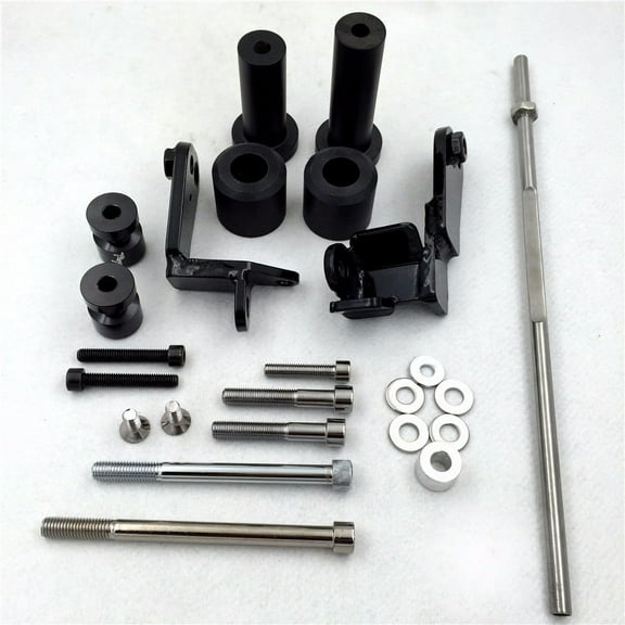HTT-MOTOR Black Swingarm Spools Frame Slider for 99-07 Suzuki Hayabusa GSX 1300R GSXR1300
