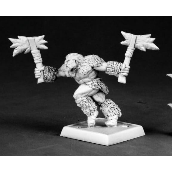 Reaper Miniatures Barbarian Berserker of Icingstead #14610 Icingstead Unpainted