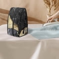 thumbnail image 3 of HELLHERO Travel Irons Organizer Portable Travel Iron Organizer Durable & Protective Organizer with Zipper Closure Black Marble Pattern, Case Only, 3 of 6