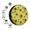 thumbnail image 4 of Pofeuu Sunflower Leaves Print Spare Tire Wheel Cover for Car Truck SUV Camper Universal Fit Spare Tire Cover RV Spare Tire Covers-14 inch, 4 of 6