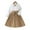 Blanc, variante sur GDREDA Automne et Hiver Robe Pliante à Manches Longues pour Filles Haut Blanc + Patchwork Combinaisons pour Filles Blanc, 5-6 Ans