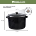 thumbnail image 4 of Granite Ware 9 piece Heavy Gauge Water Bath Canning Set with Canning Toolset, rack and preserving kettle. 2x layer extra durable., 4 of 9