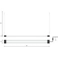 thumbnail image 6 of BoostGro 4FT LED Grow Light Full Spectrum with Enriched Red Light Linkable Design for Indoor Plants and Gardening (4-pack), 6 of 10