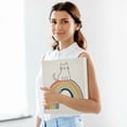thumbnail image 6 of FORMRS 3 Ring Binder 1.5 inch with Pockets Clip Board 200 Sheets Capacity, White Cat Rainbow, 6 of 8