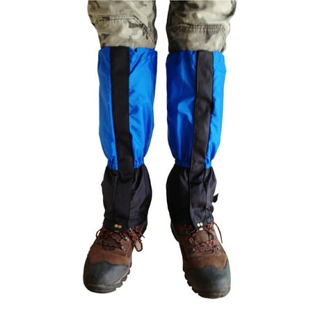 Unisex Outdoor Leggings Gaiters Leggings Cover, Waterproof Snowproof Anti-tear for Hiking Walking Climbing (Best Gaiters For Hunting)
