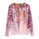 thumbnail image 4 of Ichuanyi liquidación mujer damas redondear cuello tops Camisetas de estampado casual Blusa de manga larga ICHUANYI WER2023082211166, 4 of 5