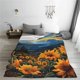 thumbnail image 5 of Balery Elegant Sunset Sunflower Manta de Felpa Suave y Acogedora – Cobija de Franela Aterciopelada para Cama, Lavable y Cálida para Sofá, Mascotas, Transpirable-40"x30", 5 of 7