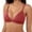 Watermelon Red, variant on Triangle Bralette Unlined Bras No Underwire Comfortable Unpadded Everyday Bra Womens Push Up Bras