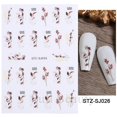 thumbnail image 1 of Uds 5D pegatinas de uñas flores encaje Gel calcomanías acrílico grabado deslizadores láminas en relieve manicura decoración de uñas LA5D-K-2 Tan Jianjun unisex, 1 of 2