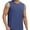 Blue, variant on Men's Ice Silk Loose Fit Tank Top - Lightweight Sleeveless Gym Workout Vest