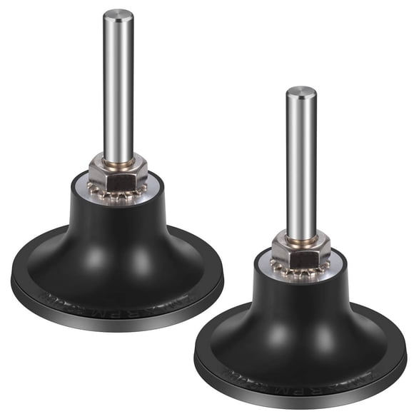 2-Pack Disc Pad Holder Shank For Roloc - 2, For Polishing, Sanding, Surface Preparation, 14 Shank