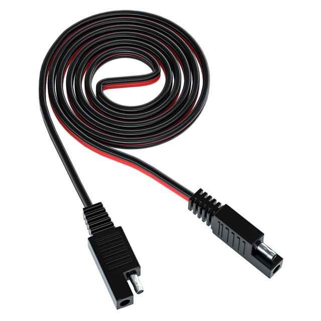 Conector Sae CS-1423B1 1m Cable de desconexión rápida Batería de motocicletas DIY Cable conector SAE Tmvgtek Accesorios para autos y motos
