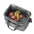 thumbnail image 4 of Large Lunch Bag Women Men 33L Double Deck Lunch Box Insulated Cooler Bag Reusable Adult Lunch Bag Men for Car, Work, School, Picnic, 4 of 7