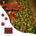 thumbnail image 1 of Fiudx Adornos para Árbol de Navidad, 12 Bolas de Plástico, Decoración Festiva Colgante, Diseño Ecológico y Duradero, Ideal para Fiestas, Imprescindible para El Árbol de Navidad, Tamaño 6 Cm, 1 of 7