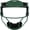 Dark Green, variant on Exxact Sports Softball Face Mask Girls Youth & Adult, Protective Lightweight Fielders Mask Softball For Enhanced Performance (Red, Adult)