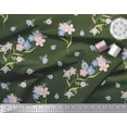 thumbnail image 3 of Soimoi Black Rayon Fabric Diamond Geometric Decor Fabric Printed Yard 42 Inch Wide, 3 of 3
