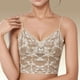 thumbnail image 2 of Brasier Mujer Bralette sin Costuras para Mayor Comodidad, sin Aros, Push up, Relleno, Camiseta, sin Relleno, Copa Suave, Forro Ligero, para Uso Diario Extra Grande, 2 of 9