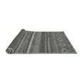 thumbnail image 2 of Ahgly Company Indoor Square Abstract Gray Modern Area Rugs, 3' Square, 2 of 4