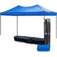 thumbnail image 1 of BWKJ | Toldo Plegable 3x4.5 M – Carpa Toldo para Exteriores Impermeable – Color Azul - Lona Resistente – Fácil de armar – Toldo con Bolsa de Transporte- Casa o Jardín BWKJ Otros Deportes y Recreación, 1 of 3