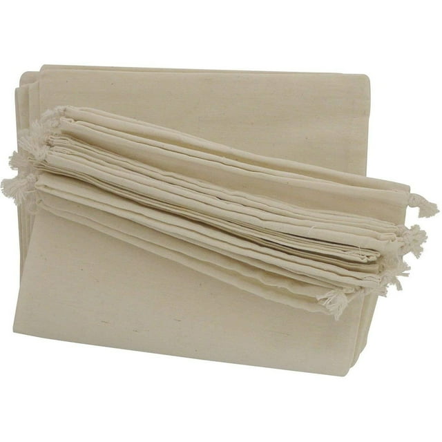 Sac à Riz à Cordon en Toile Sac de Rangement Réutilisable pour Fruits et Légumes Fermeture à Cordon Sac à Pain de Riz