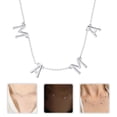 thumbnail image 3 of KAKOWELY Collar de clavícula, collar delicado, joyería, collar para mamá, regalo para el Día de la Madre, 3 of 5