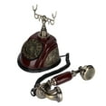 thumbnail image 1 of Teléfono Vintage Regalo Decorativo Retroiluminado Teléfono Fijo Antiguo Elegante con Cable de EE UU Reino Unido para decoración del hogar para decoración de Oficina para, 1 of 8