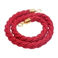 thumbnail image 1 of Becaristey Durable Barrier Rope For Reliable Crowd Control And Safety Assurance Chrome Snap Hook Rope Crowd red W05-1 1Set, 1 of 6
