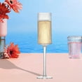 thumbnail image 5 of ACDANC 6Pcs Champagne Flutes Plastic 5.5 oz Transparent Outline Champagne Glasses Party Cups for Family Bar Party Mix2, 5 of 7