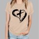 thumbnail image 3 of Blusas de Manga Corta para las Mujeres Imprimir Cuello Redondo Camiseta, Blusa Clásica Vintage para la Primavera Y el Verano, 3 of 4
