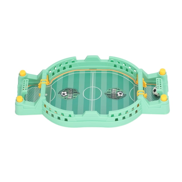 Football Table Interactive Game, Ministure Tabletop Soccer Pinball Games Plastic 2 Players For Leisure