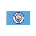 thumbnail image 1 of Manchester City FC Core Crest Flag, 1 of 1