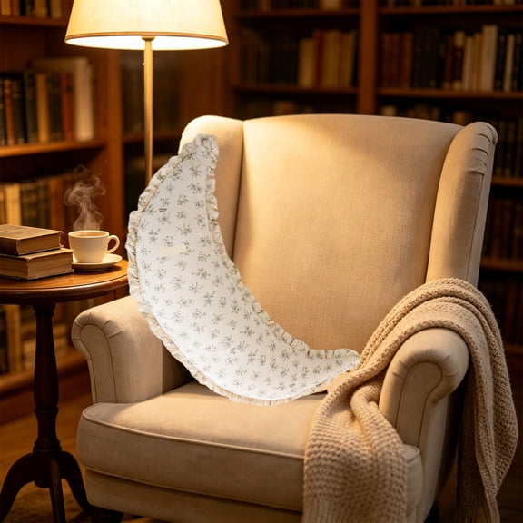 Long Cotton Body Pillow, Segmented Support for Side Sleepers, Legs, and Back Cushion